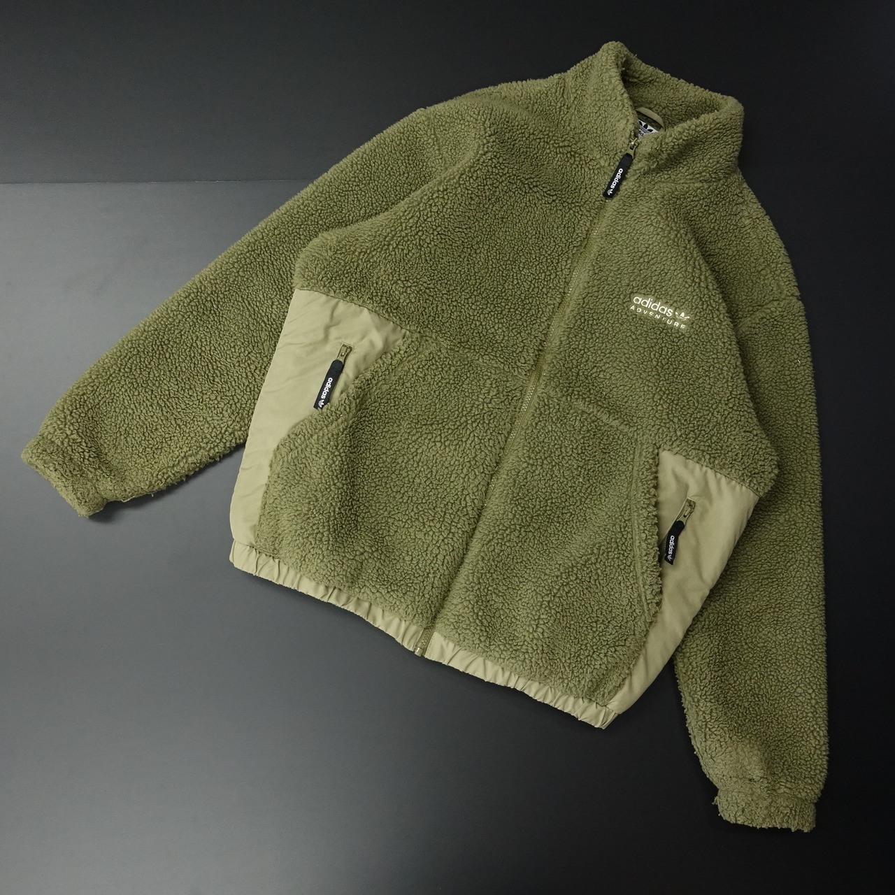 adidas アディダス ボアフリースジャケット アドベンチャー ビッグ 
