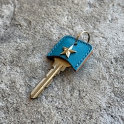 【限定商品】キーカバー バーンスター ブライドルレザー(スカイブルー)