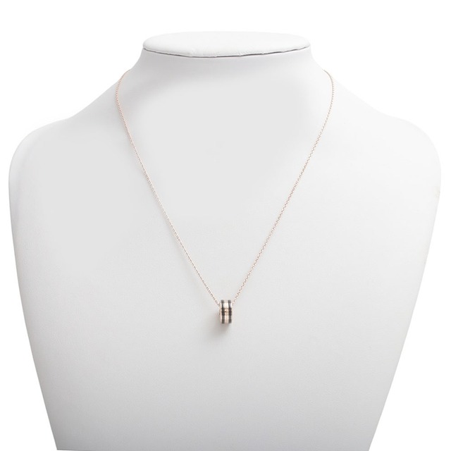 ダニエルウェリントン DANIEL WELLINGTON Emalie Necklace RG Black ネックレス DW00400305 レディース ローズゴールド ブラック