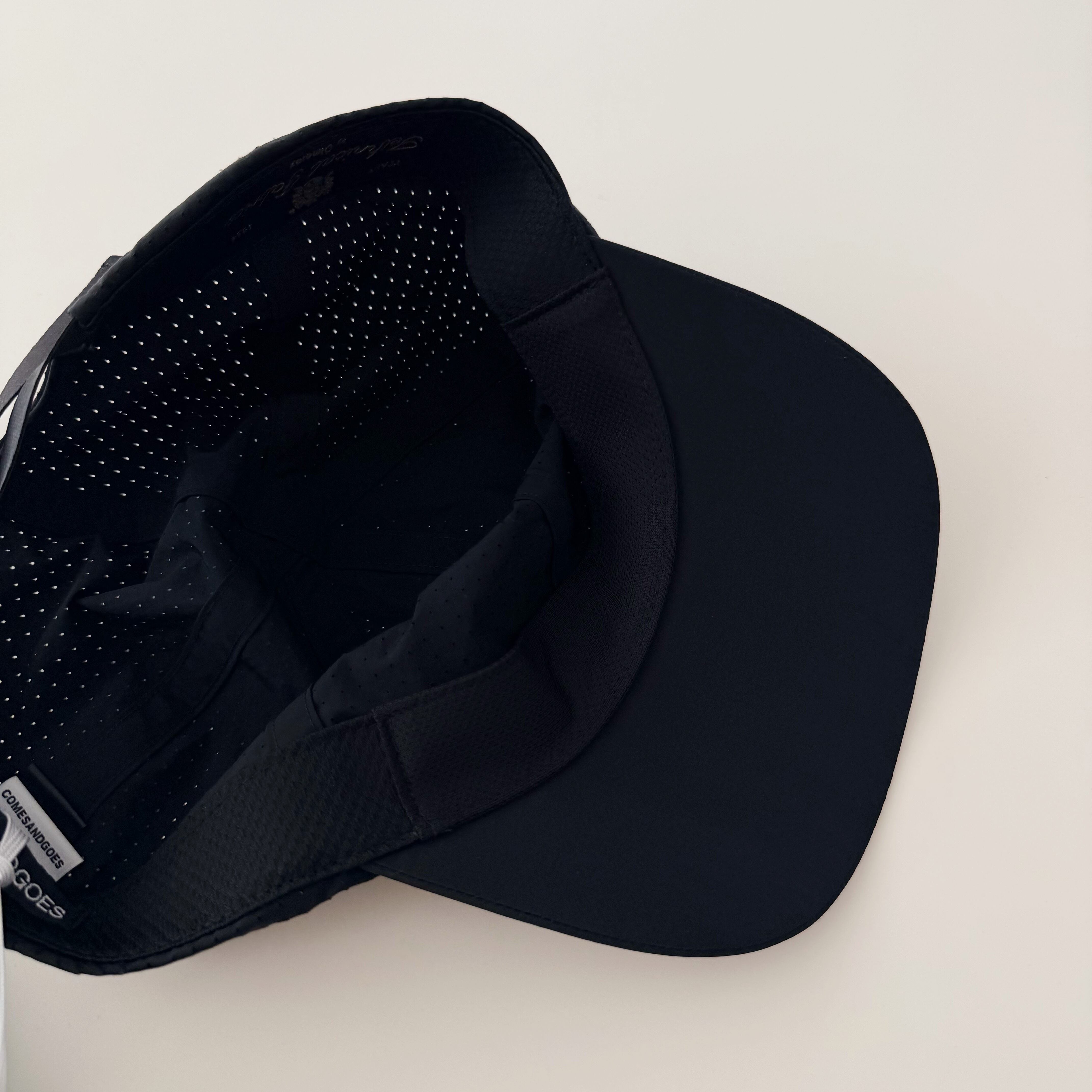 COMESANDGOES 26ss OLMETEX PUNCHING CAP 黒 OLMETEX PUNCHING CAP｜COMESANDGOES | 服と日用品 SLOPE