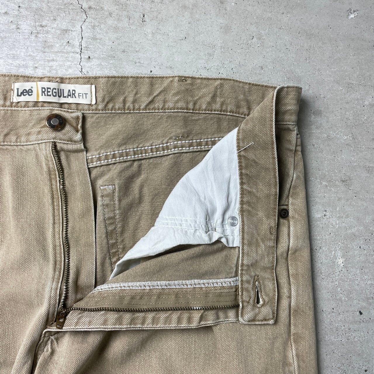 00年代 Lee リー REGULAR FIT カラーデニム ストレートデニムパンツ