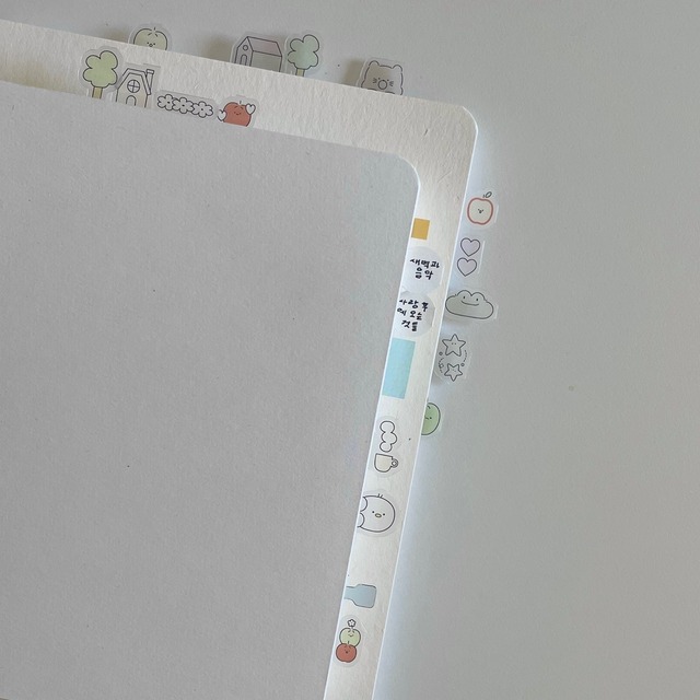 papeterie.atelier 〔index sticker 04〕