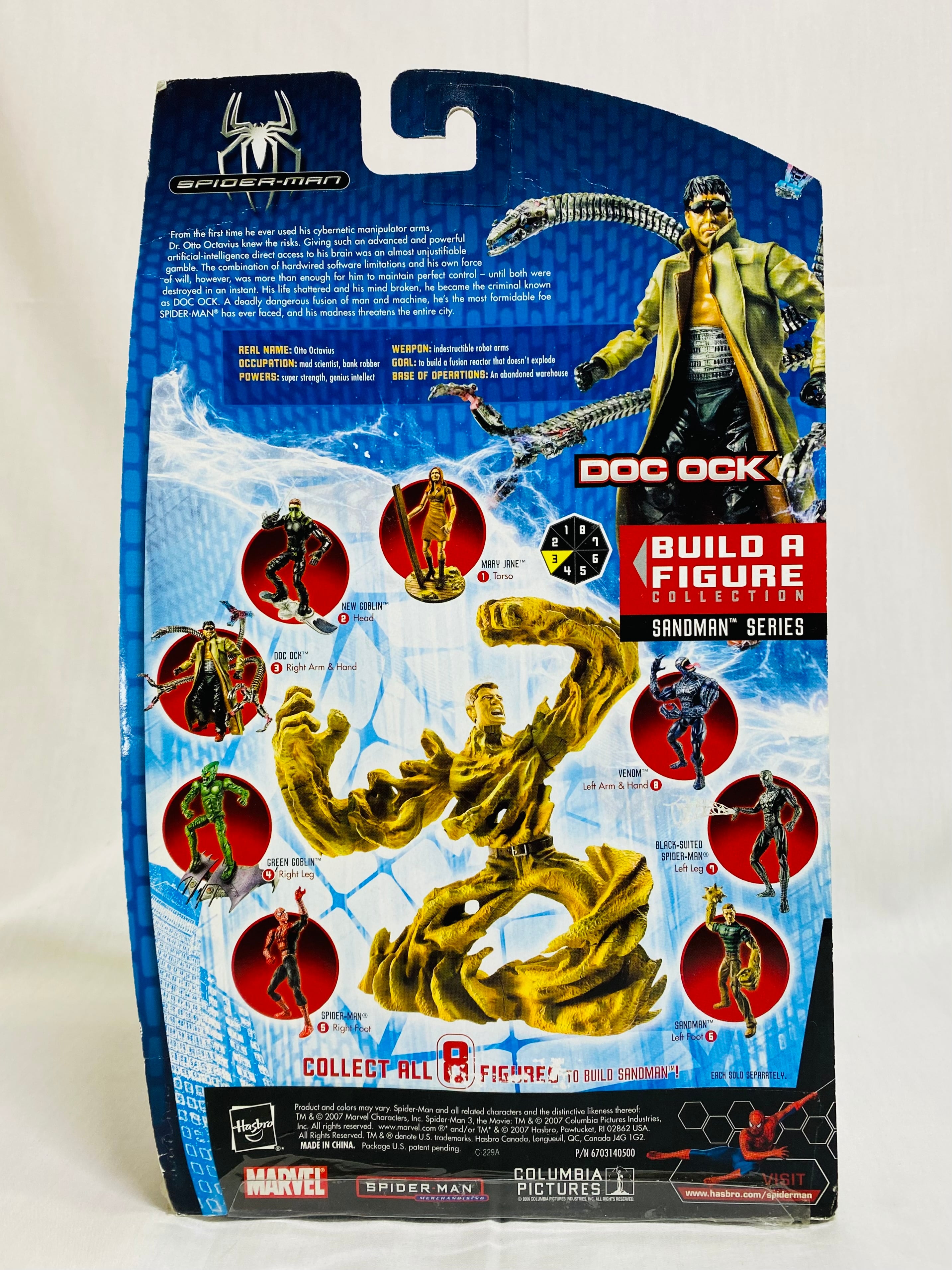 マーベルレジェンド ドックオク スパイダーマン3 サンドマンBAF