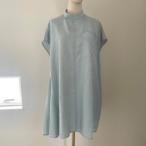 ritsuko karita/Handkerchief tunic one-piece mint