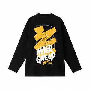 WORLD STANDARD×BGYコラボ / クルーネックレコードプリントロンT / WSHT-122