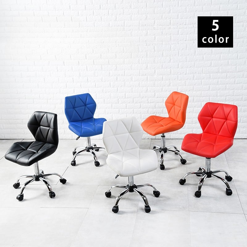 昇降回転式オフィスチェア PVC デザインチェア 8601