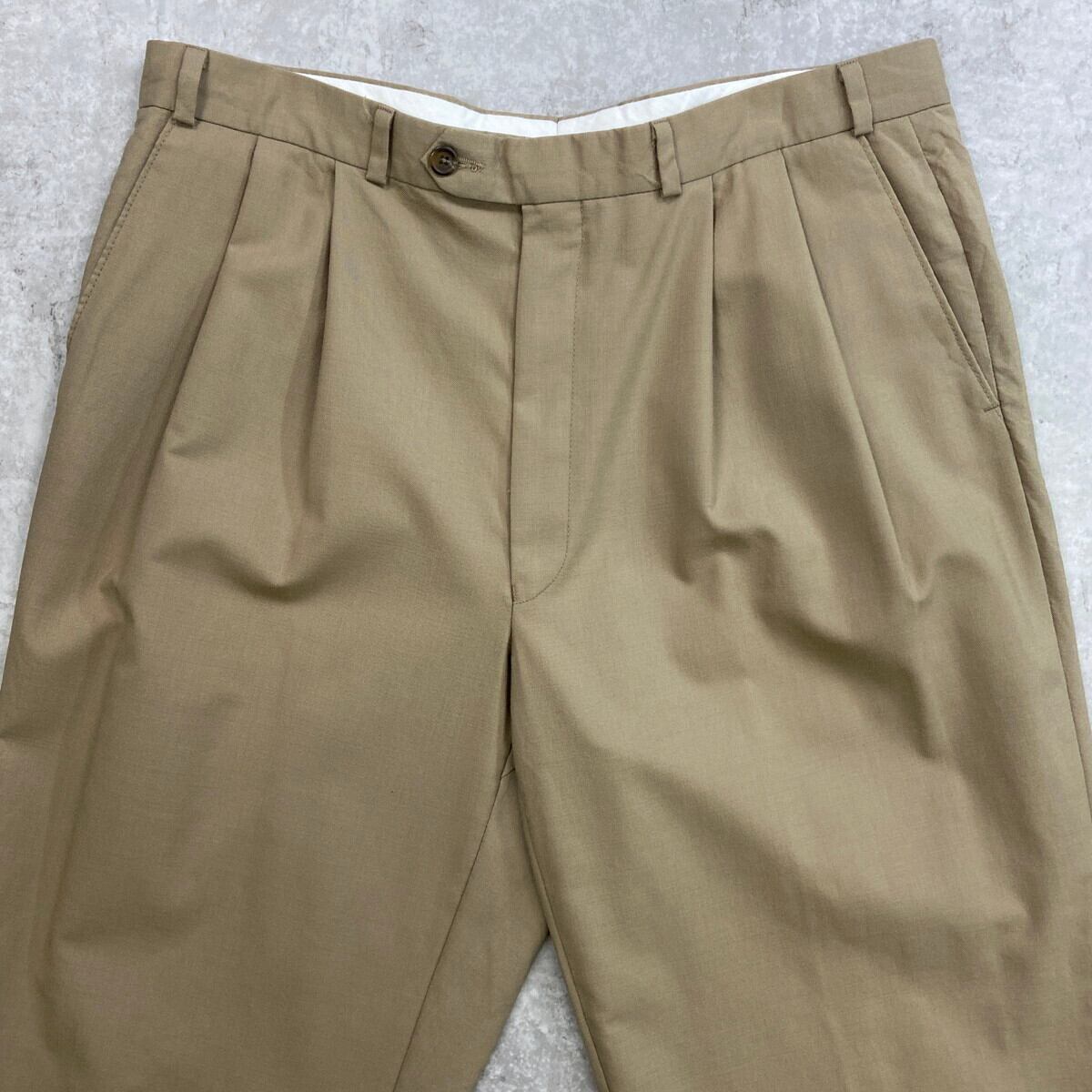 90年代 CHAPS RALPH LAUREN ラルフローレン 2タック ワイド ウール 90年代 CHAPS RALPH LAUREN ラルフローレン 2タック ワイド ウール