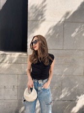 tulle tops (one shoulder)