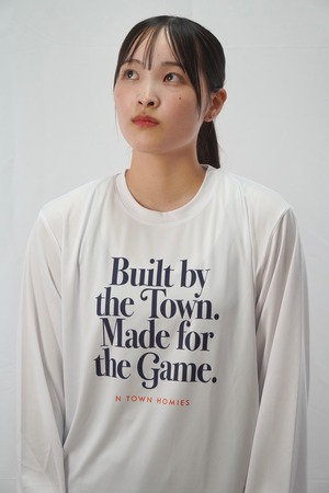 TOWN BUILT L/S TEE color White