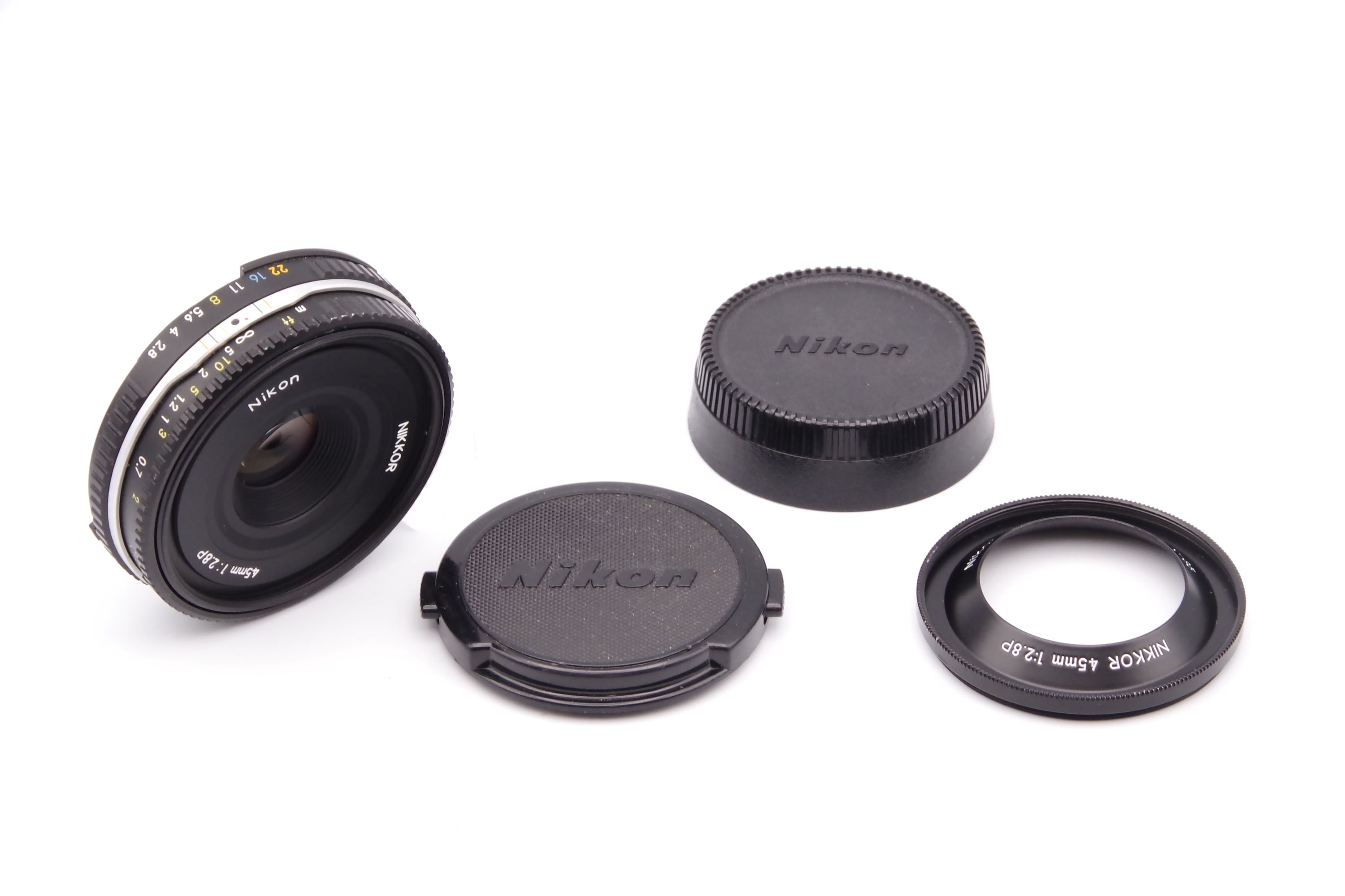 AI NIKKOR 45mm F2.8P BLACK Fマウント Nikon ニコン | 近江寫眞機店