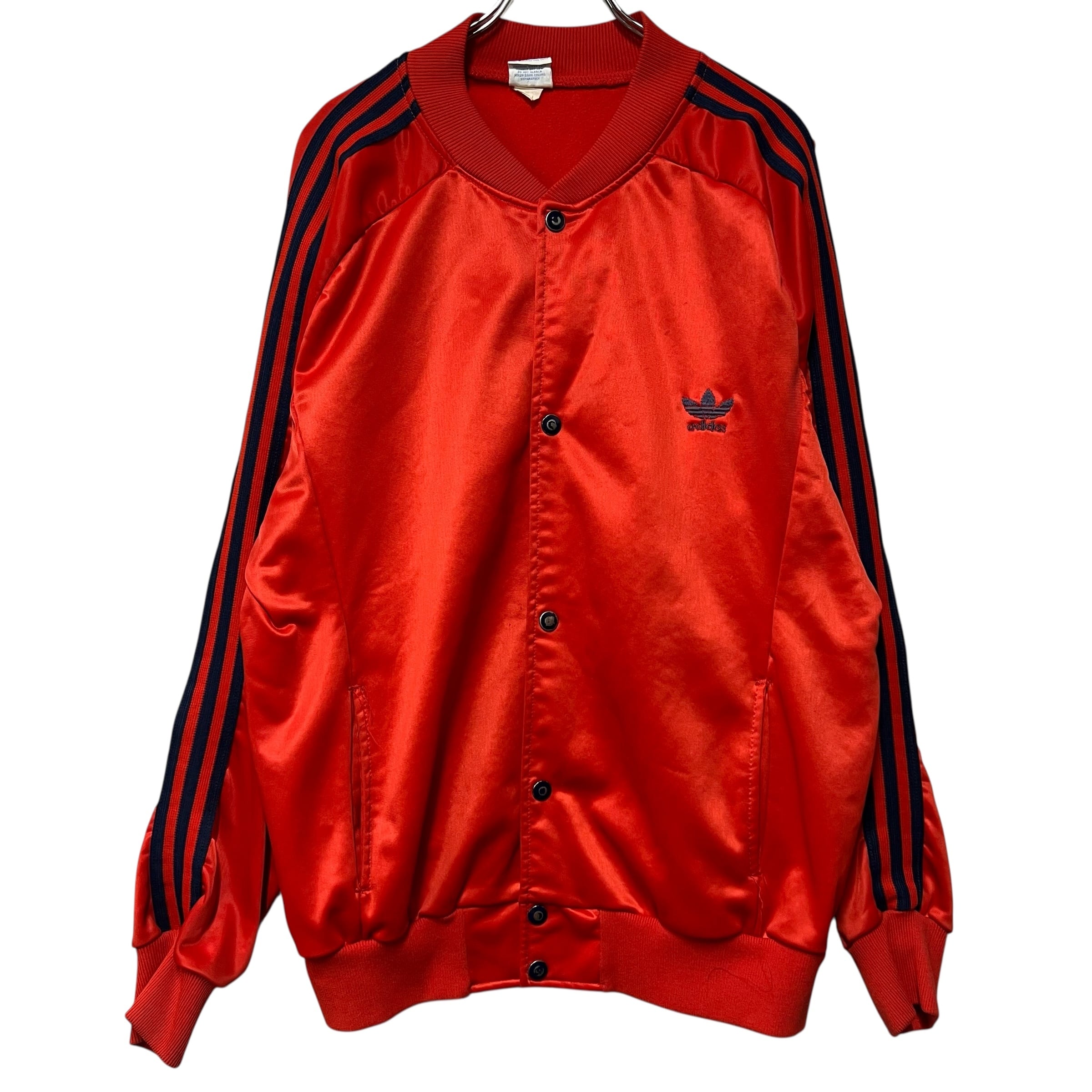 古着 80s old  atp トラックジャケット 赤 レッド 80s adidas ATP スナップボタントラックジャケット レッド XL | 古着屋