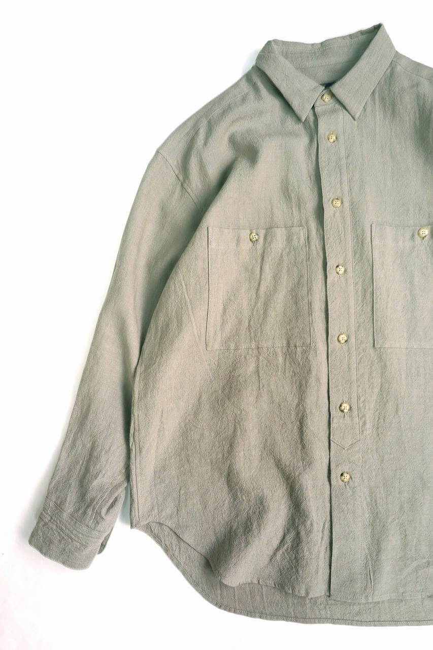 Linen Cotton Chambray B.D. Shirt