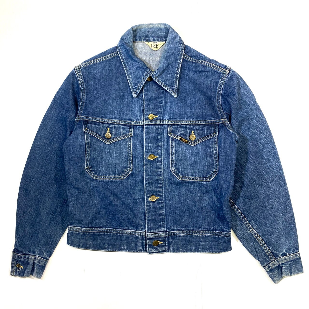 70年代 ビンテージ 大文字 Lee ONE UP IN STYLE デニムジャケット 