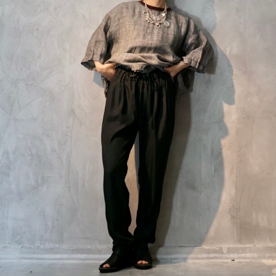 motokitanaka 4tuck wide pants