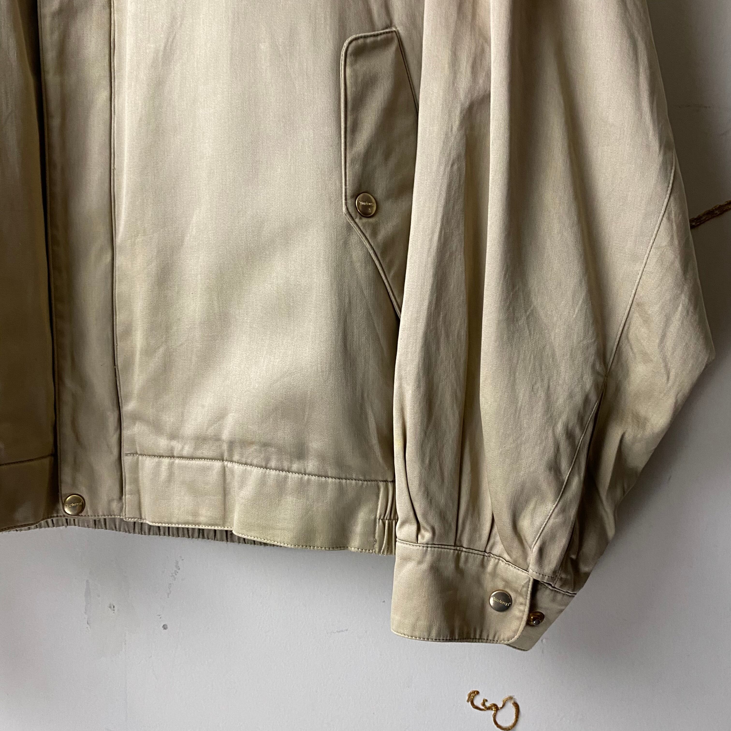 old BURBERRYS leather switching drizzler jacket | NOIR ONLINE