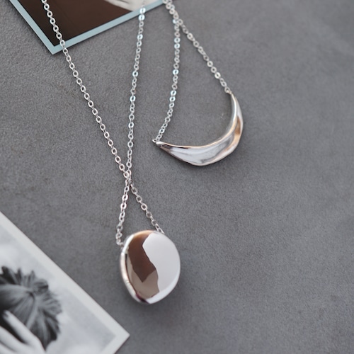 NECKLACE || 【通常商品】 NEW YEAR SILVER NECKLACE SET || 2 NECKLACES || SILVER || FAL027