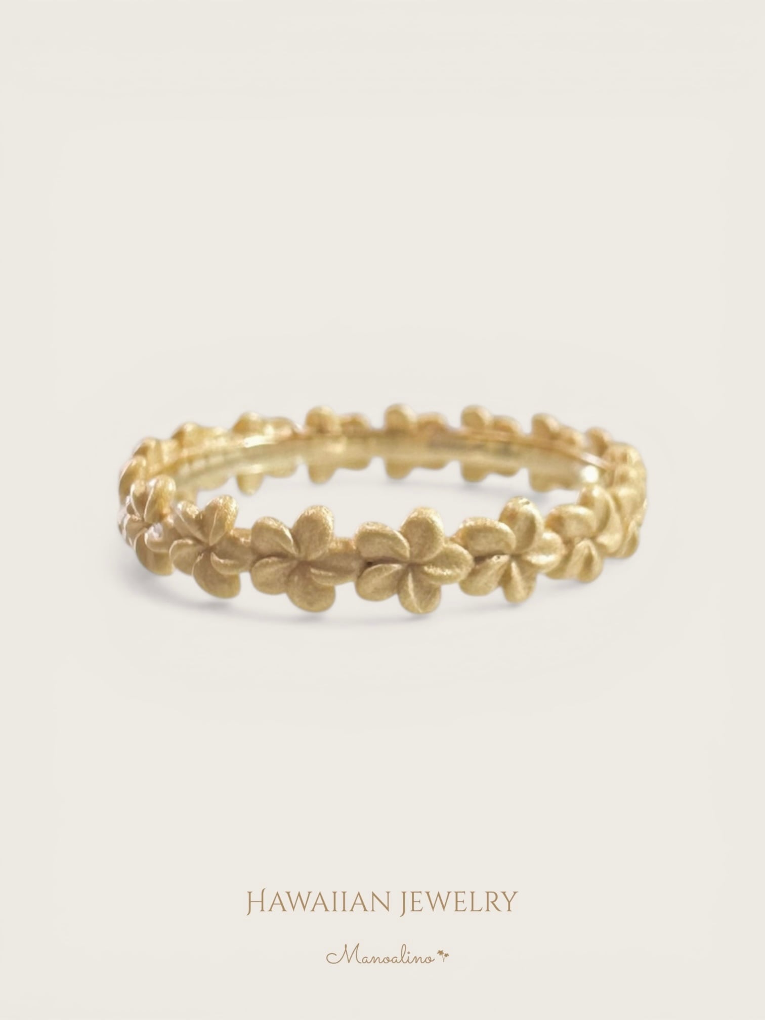 Plumeria ring Hawaiianjewelry(ハワイアンジュエリープルメリアリング