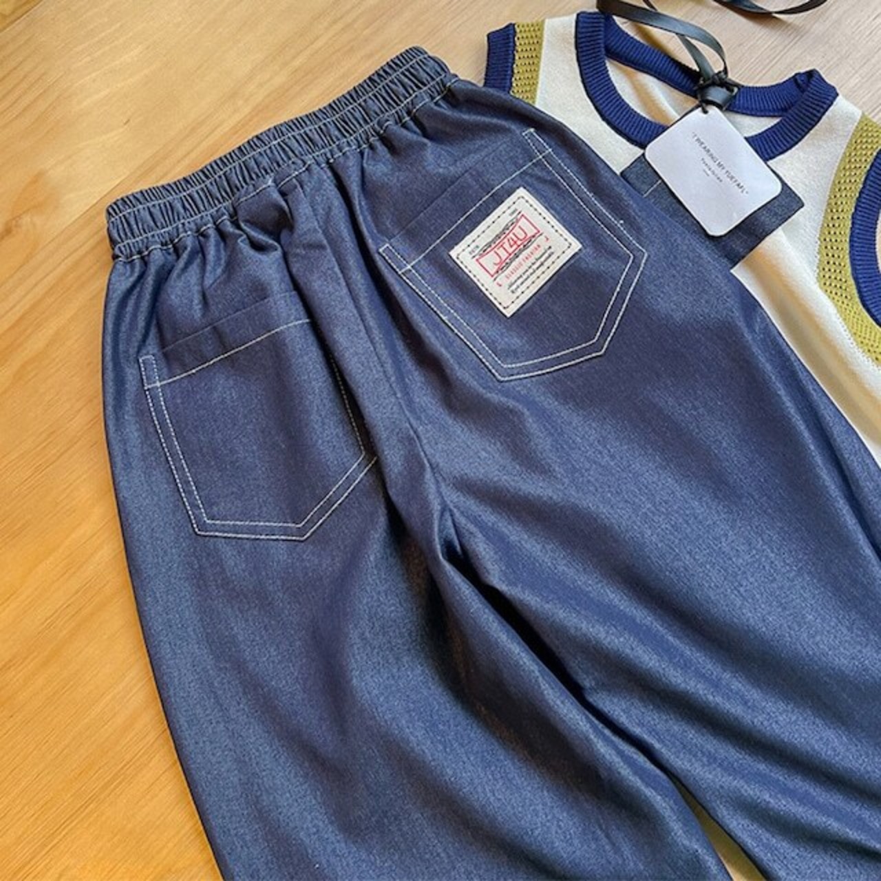 夏カジュアル冷感ジンズ