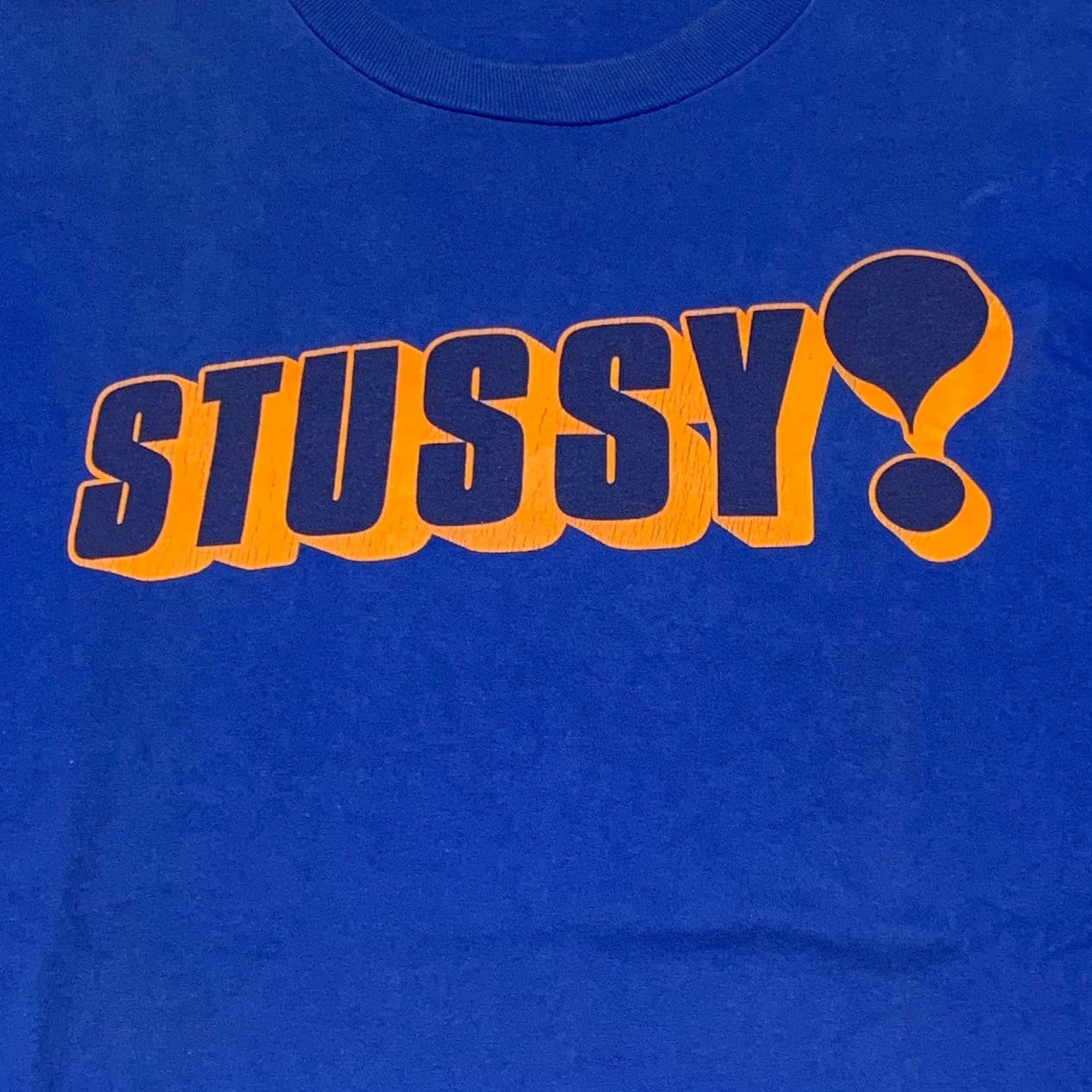 【希少/90sUSA製】Stussy オールドステューシー センターロゴTシャツ