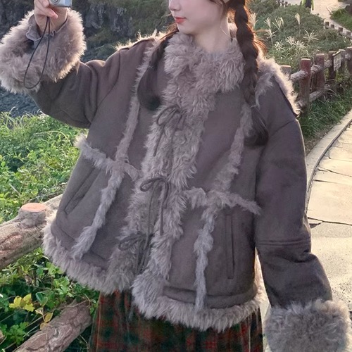 リバーシブルファームートンコート ・9738