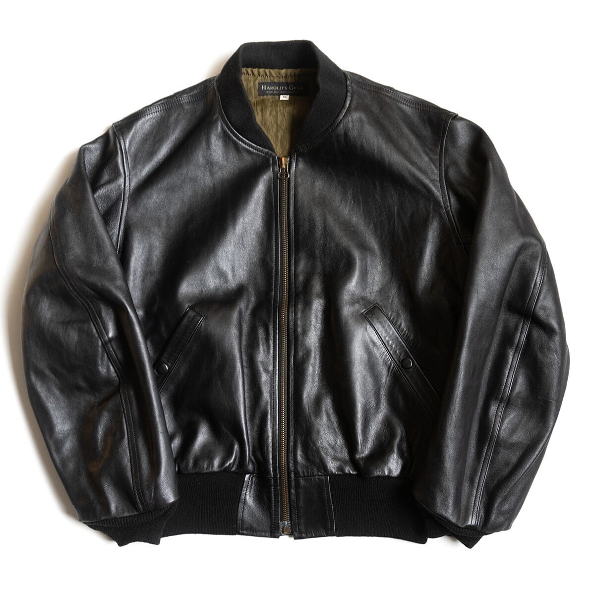 雰囲気抜群】HAROLDS GEAR【シングルライダース ジャケット