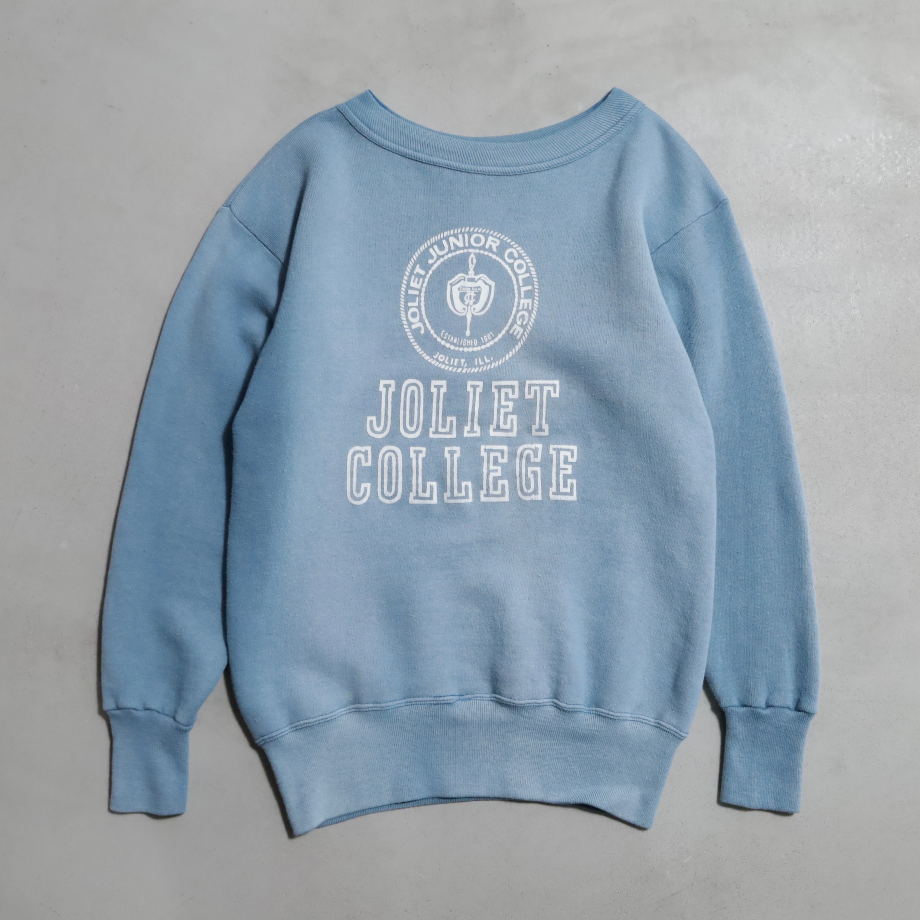 OLD FLOCKY PRINT SWEAT SHIRT (GOOD SUN FADE/GOOD CONDITION) | Tiny