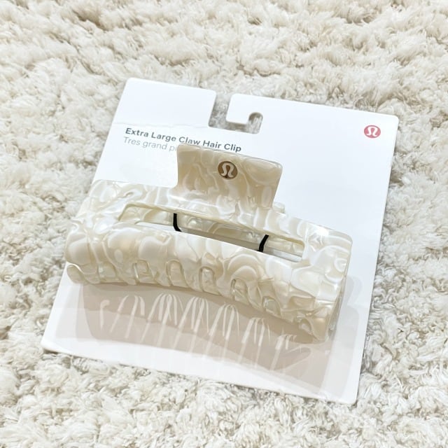 lululemon】ルルレモン Extra Large Claw Hair Clip ヘアクリップ 髪