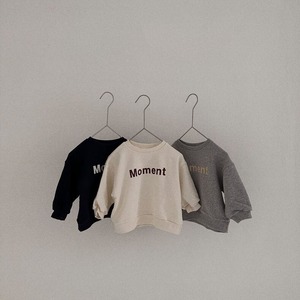 ベビー 英字ロゴ　ゆったり　トレーナー