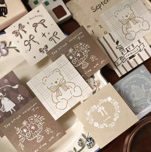 新作☆ EM132｜yier 壹洱文創2号店【复古童话】ミニ メモ