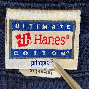 【Hanes】企業系 スウェット トレーナー Borgers se&co 刺繍ロゴ XL ビッグサイズ 企業ロゴ US古着