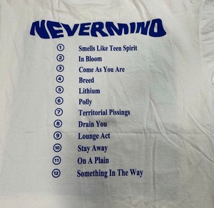 ＼彩里さん着用♡／13385 NIRVANA バンドTシャツ 半袖 L