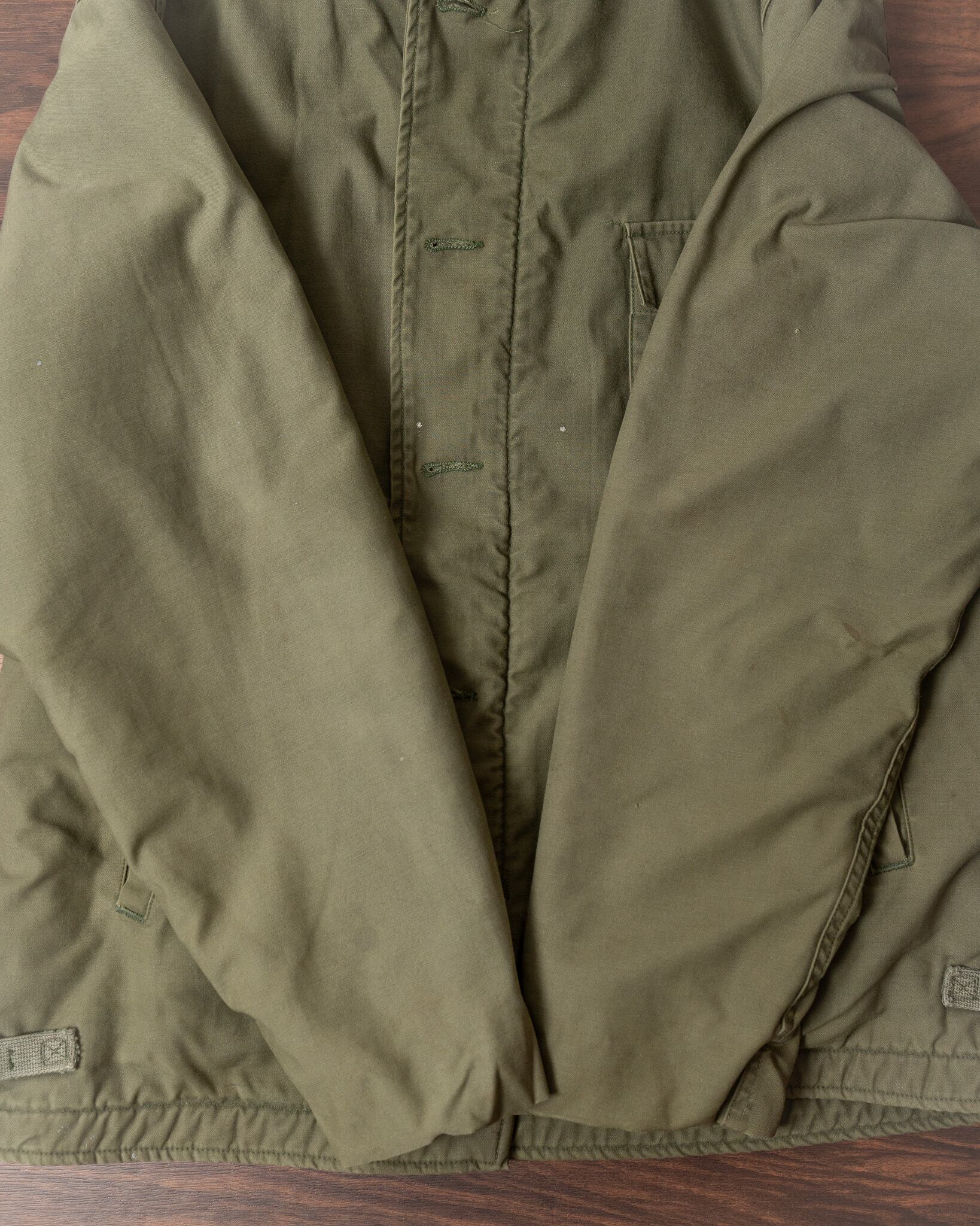 U.S.Navy A-2 Deck Jacket Good Stencil Large 