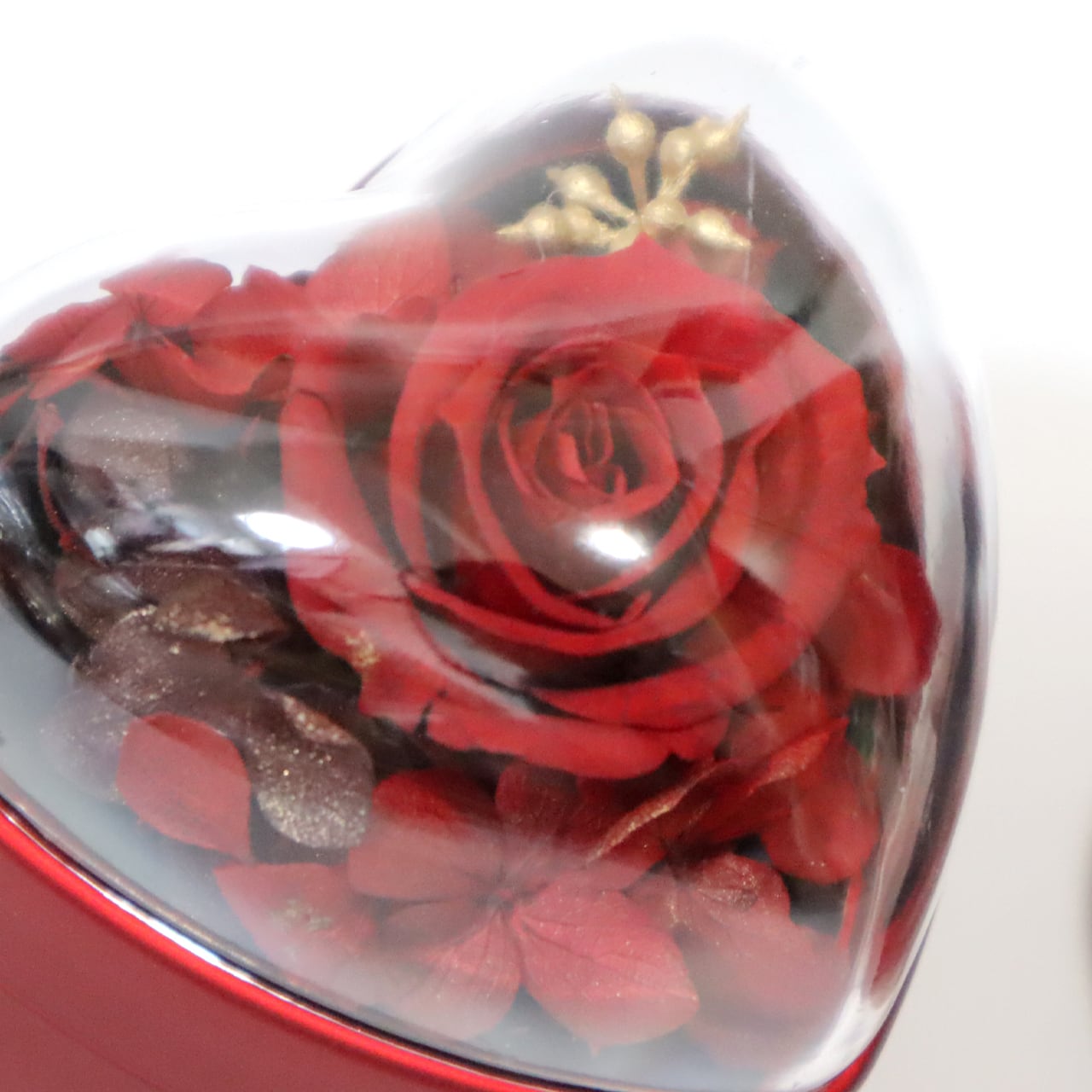 プロポーズリングケース Heart Rose レッド | I LOVE YOU STORE by Hearko