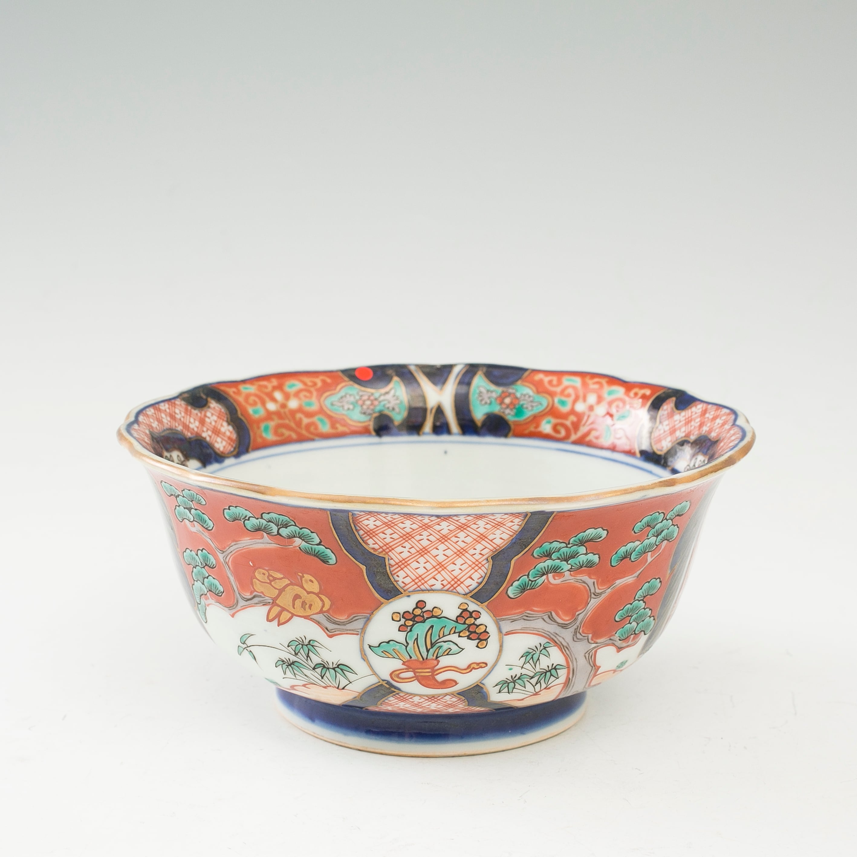 金継ぎ用　骨董　アンティーク　古伊万里　色絵　鯉　魚　お碗　茶碗　金繕い　金直し 8327b548cde260e79aebba79d5d333