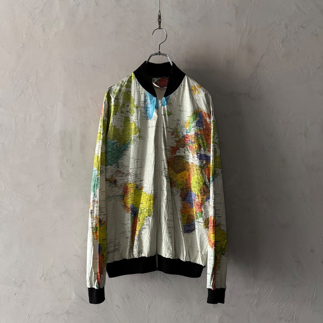 -WEARIN’ THE WORLD- 80's〜 World Map Paper Jacket