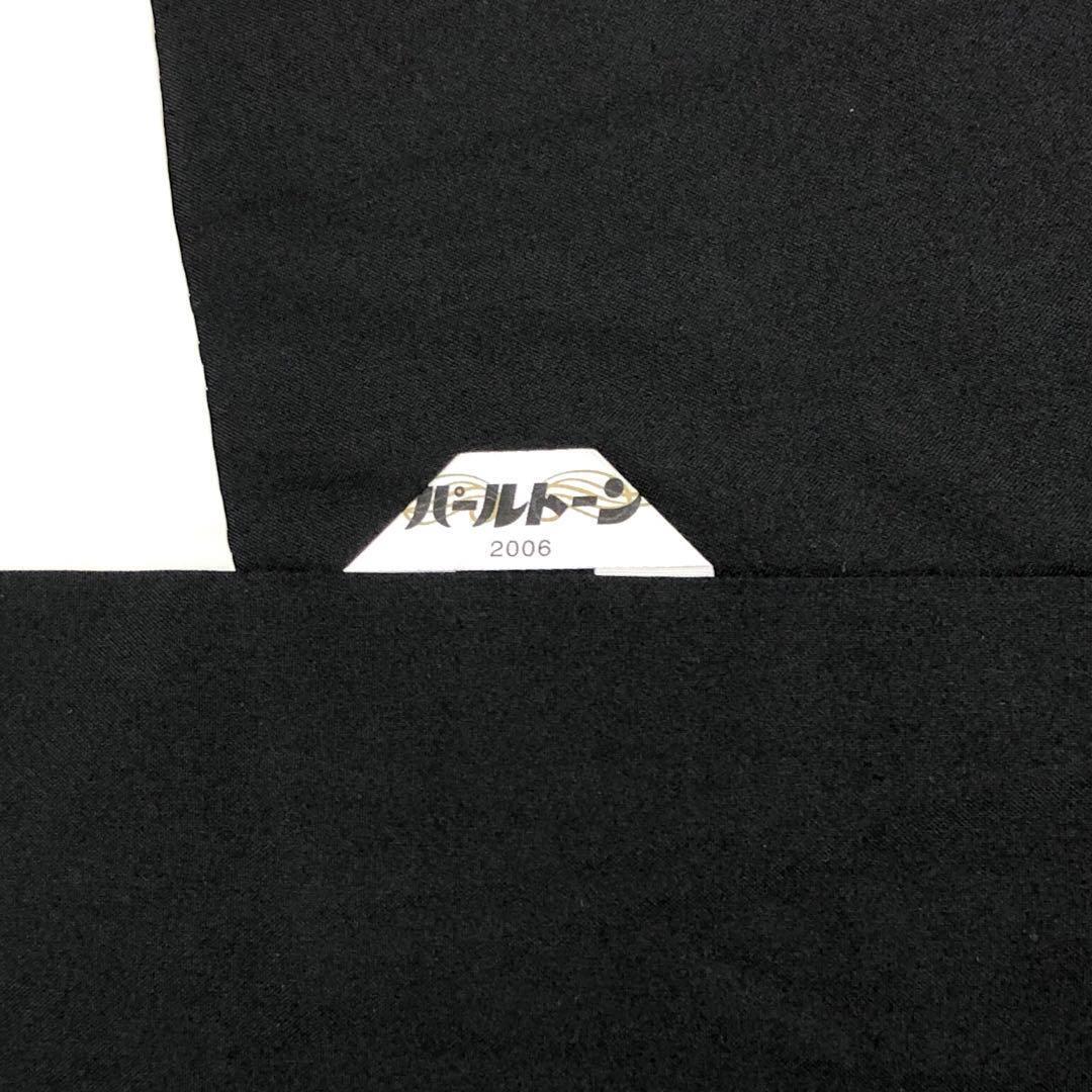 本場大島紬 茶泥染 カタス 縦縞に四角模様 トールサイズ KK-2382 本場