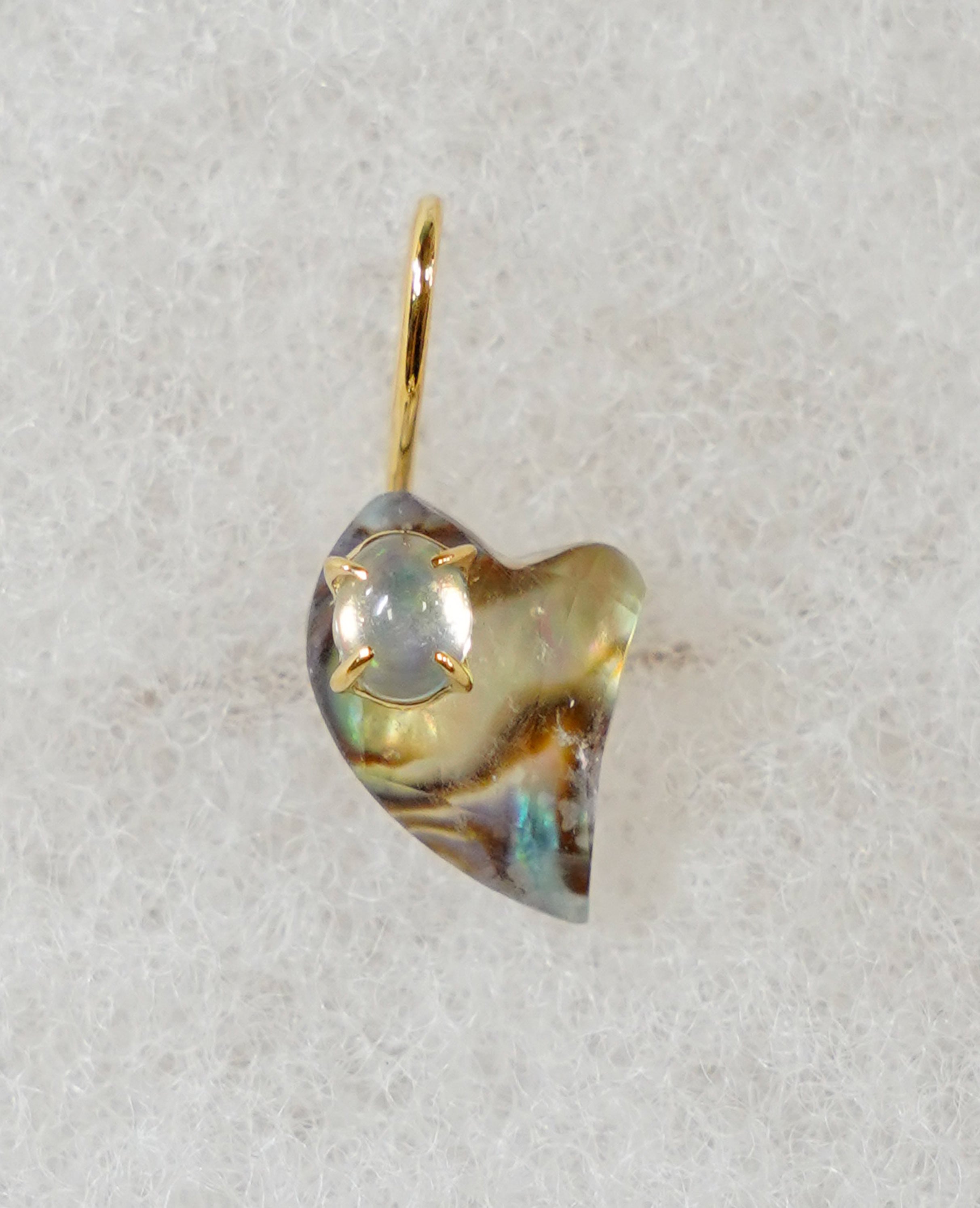 (SV)Thalatta Charm Seashell Quartz×Opal