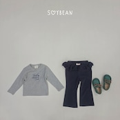 韓国子供服 / 26Autumn / soybean / メイド スリムTシャツ / キッズ服 / ジュニア服 / 秋服 *XS~JM*