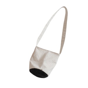 mini shoulder bag | round bottom gray