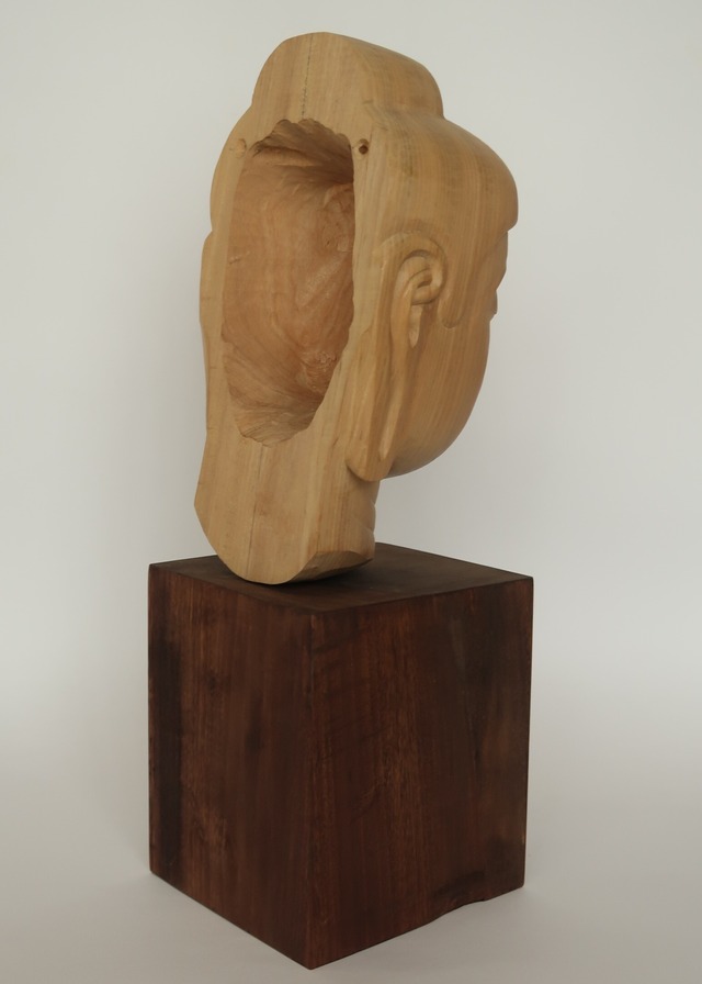 The Quiet Buddha ― An Original Shakyamuni Buddha Head by Tessō Mori