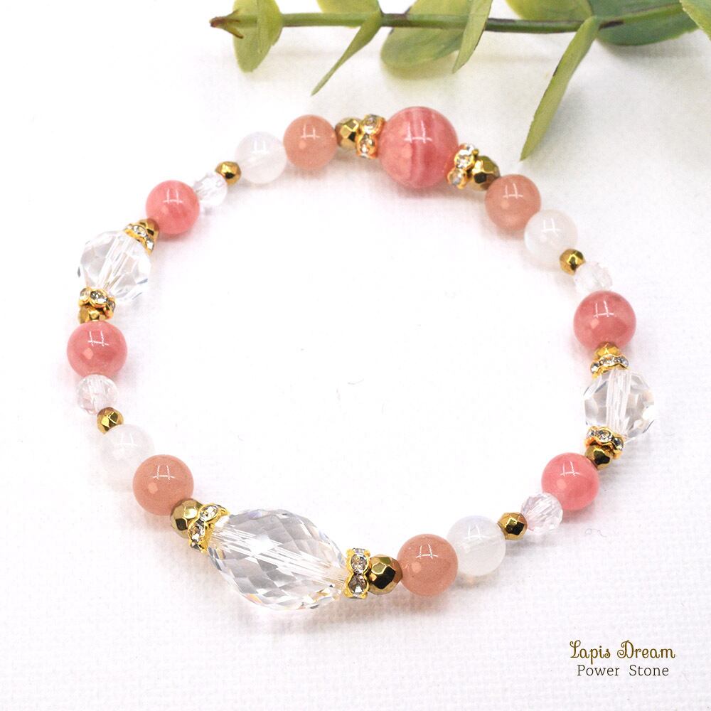 運命的な出会いで、バラ色の人生を手に入れるお守り | インカローズのパワーストーン ブレスレット