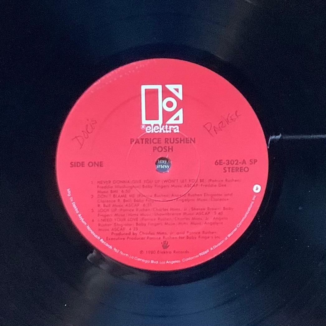 PATRICE RUSHEN / POSH | Plastic Soul Records