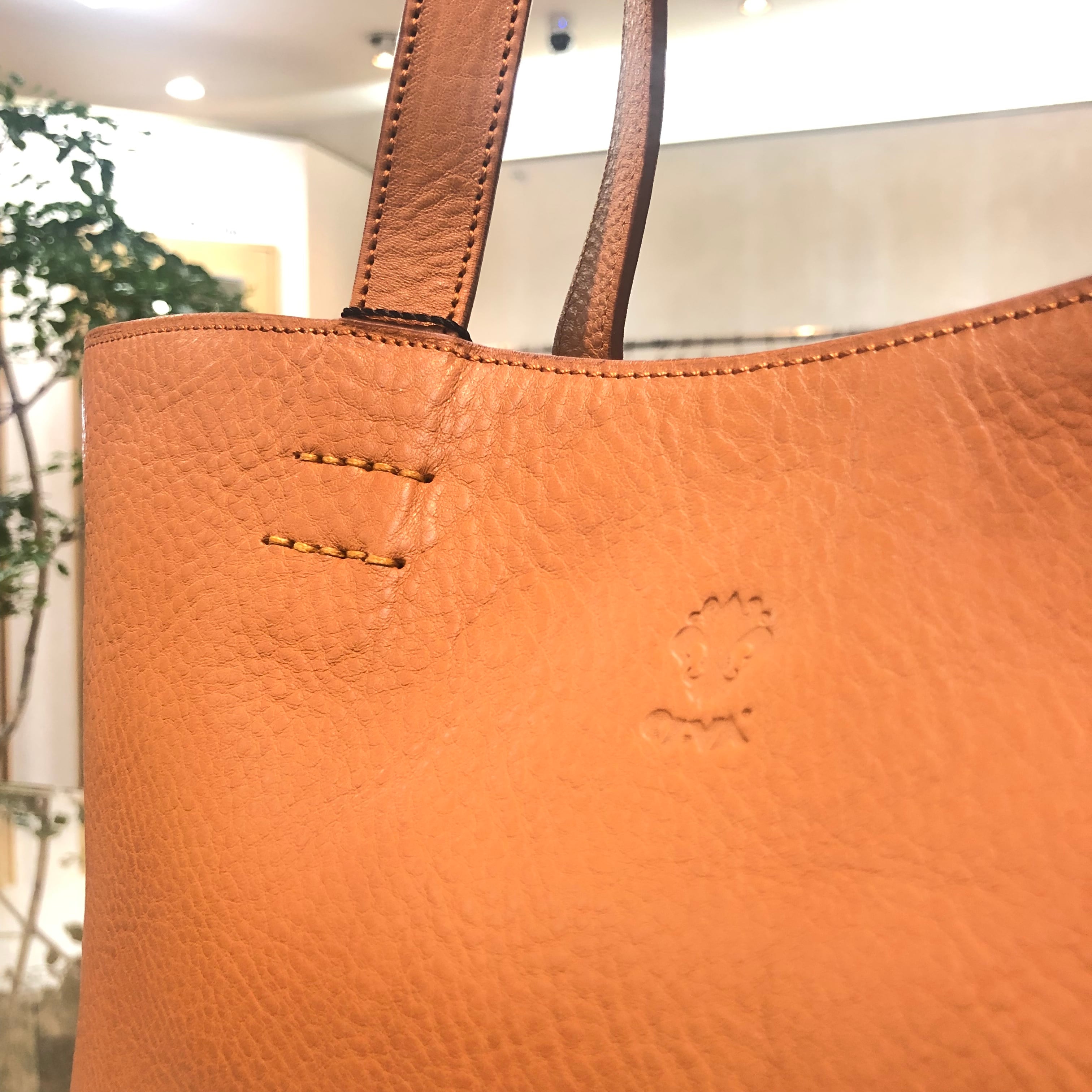 CI:VA チーバ レザー トートバッグ 2328VOLA Color CAMMELLO キャメル