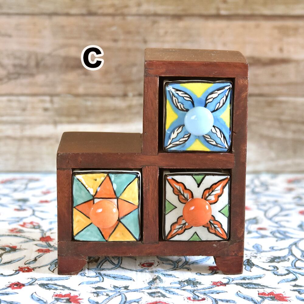 インド製 木製チェスト 【公式通販】