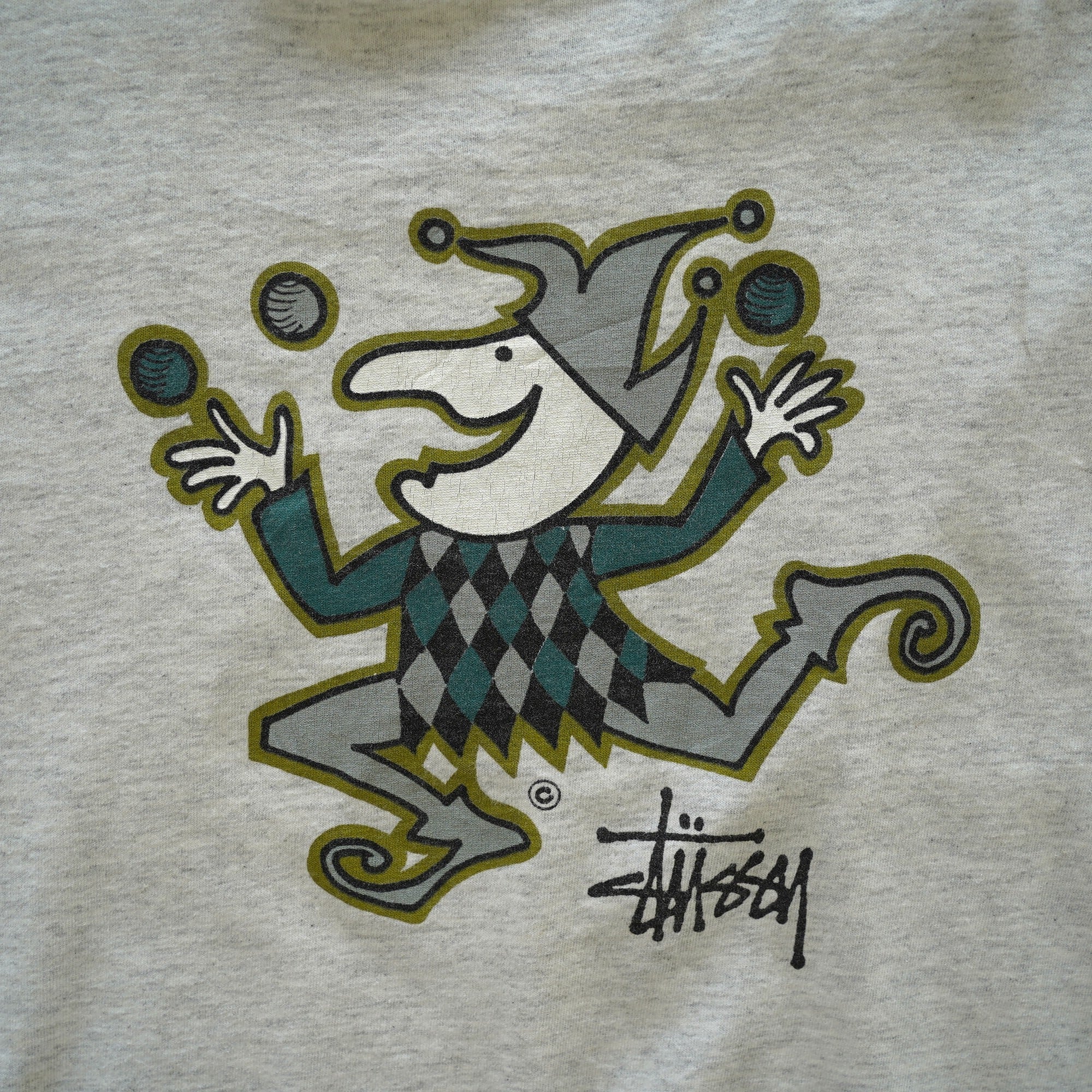 80s STUSSY Tシャツ ピエロ USA製 | 古着屋 Good pace