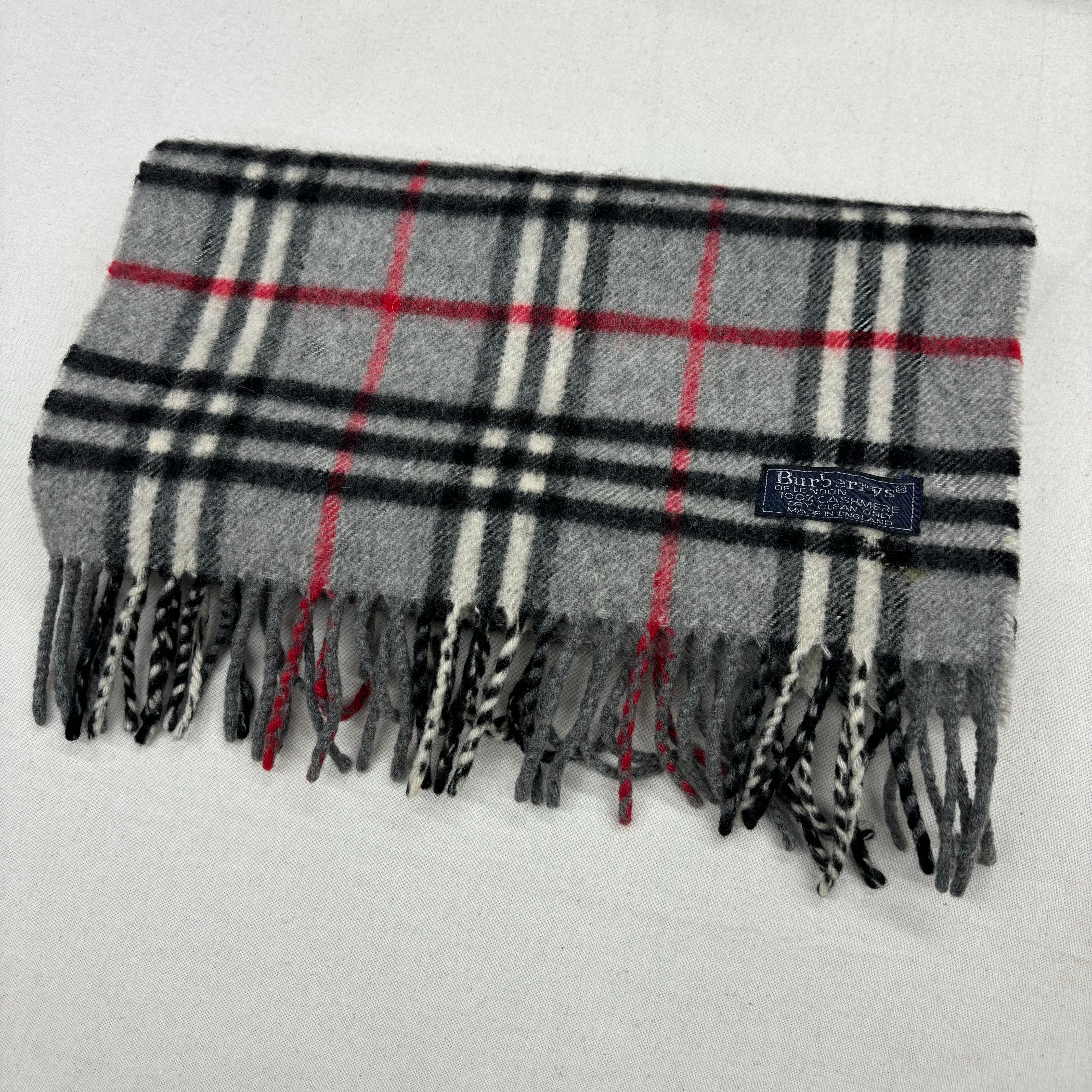 Burberrys マフラー バーバリー グレー Burberry london muffler Burberrys バーバリー マフラー グレー系 20