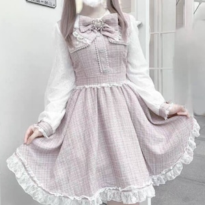 即納＆訳アリ♡切り替えミニワンピース　ピンクLサイズ