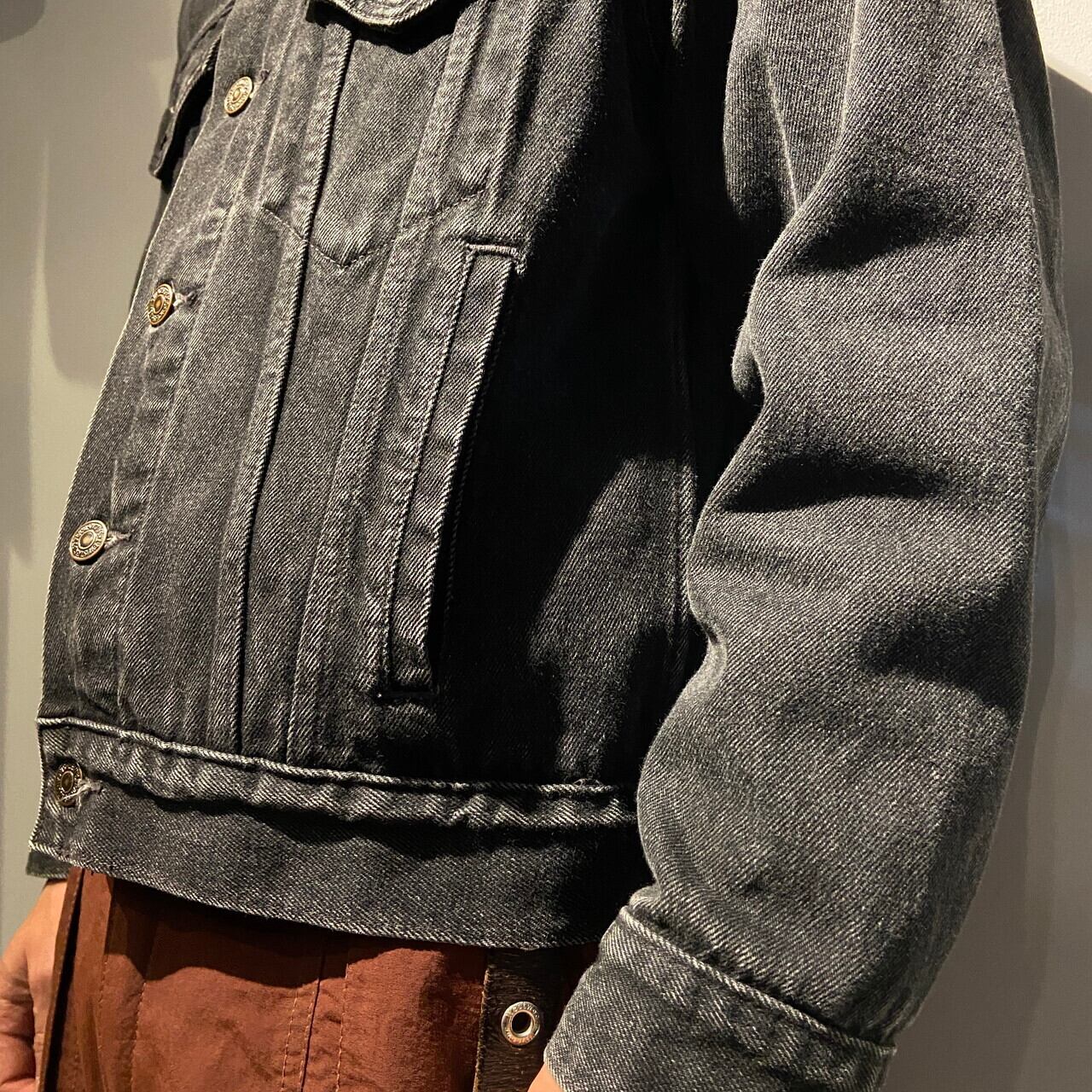 年代 スペイン製 Levi's ユーロリーバイス  ブラックデニム