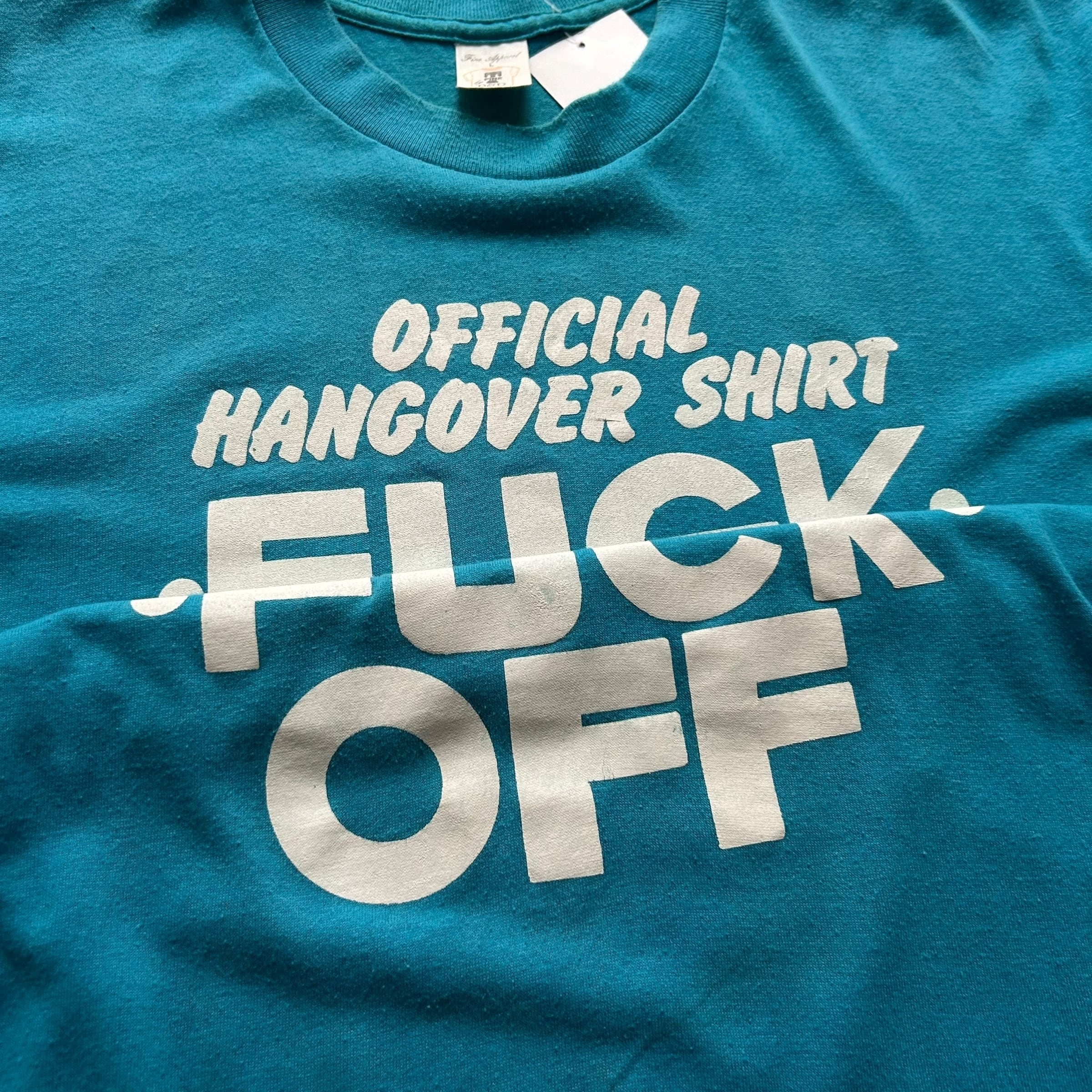 〜1990s "FUCK OFF" Gimmick T-shirt【高円寺店】