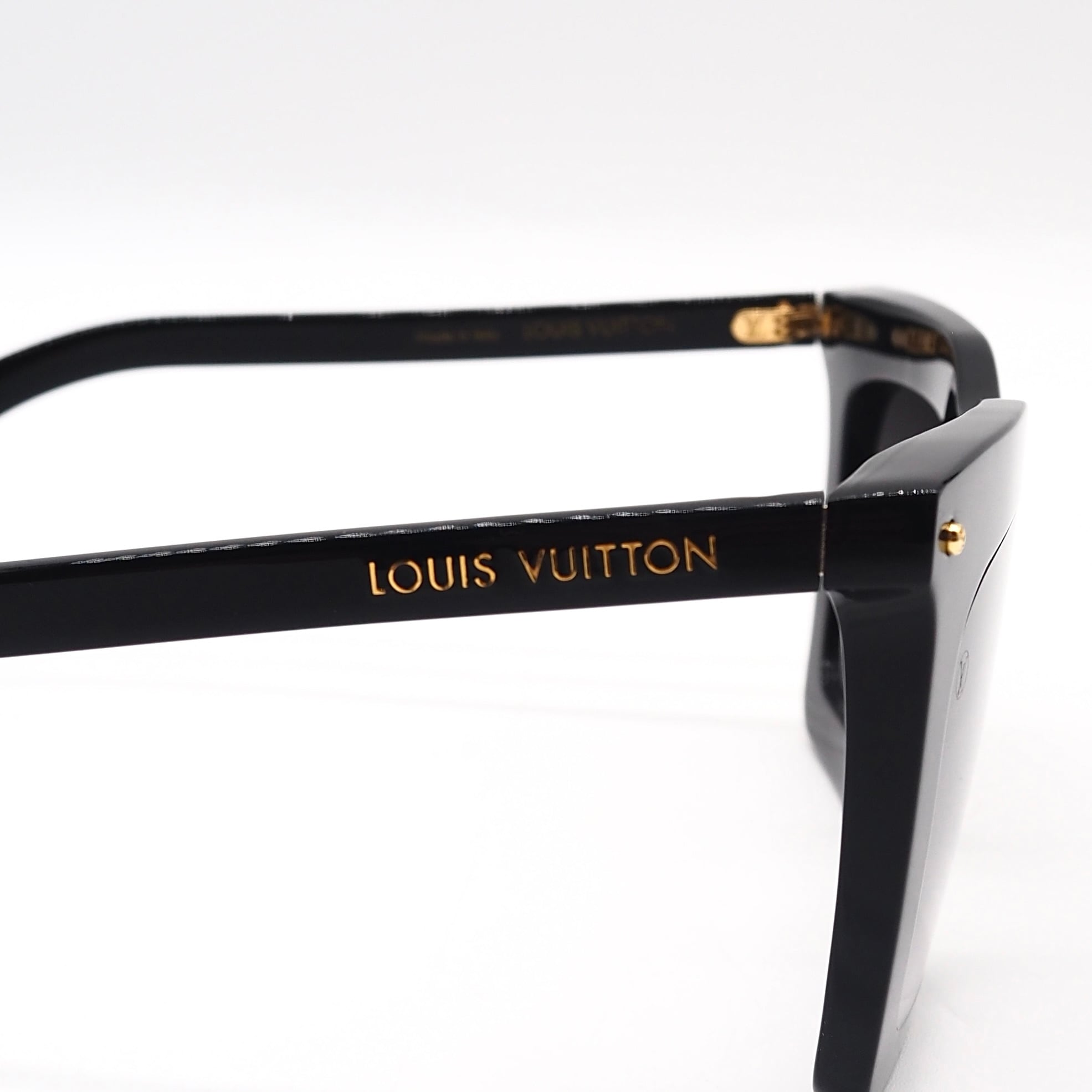 Louis Vuitton サングラス アイウェア スクエア ブラック ルイヴィトン